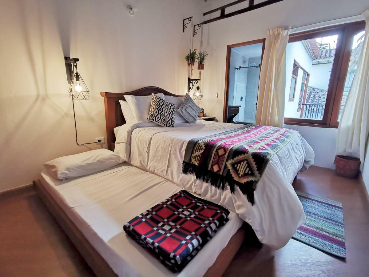 Hostal Xue ビージャ・デ・レイバ エクステリア 写真